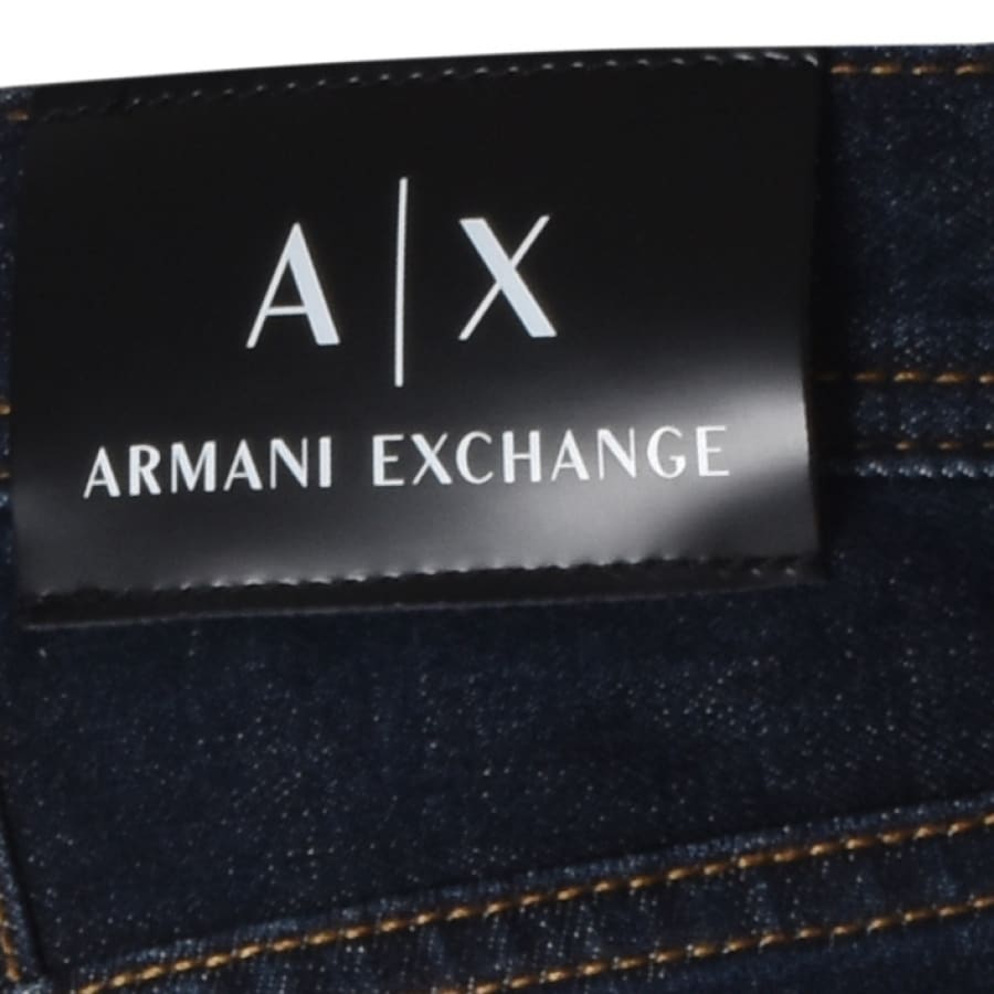 Alternative Image for ProductArmani Exchange J16 Straight Fit Jeans Blue3
